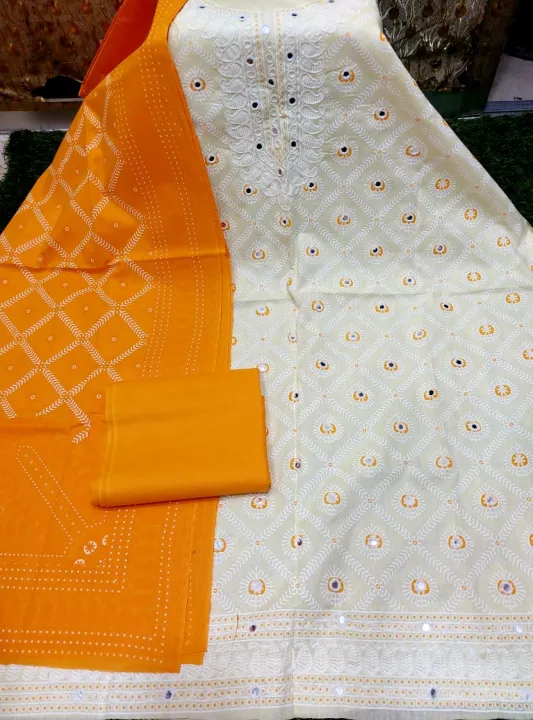 Nur%20Jahan%20VIP%20Jamdani%20Style%20Skin%20Print%20Cotton%20Unstitched%20Three%20Piece%20Shalwar%20Kamiz%20Dress%20(3%20Piece)%20-%20Image%202