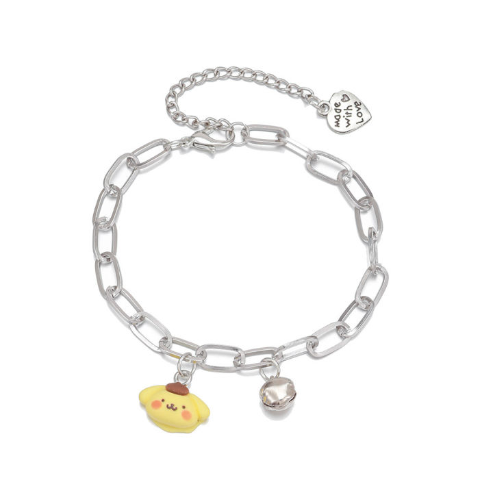 Cute%20Cartoon%20Sanrio%20Bell%20Bracelet%20for%20Women%20Cinnamoroll%20Kuromi%20My%20Melody%20Pochacco%20Adjustable%20Alloy%20Anime%20Gift%20for%20Girlfriend%20Student%20Birthday%20-%20Image%208