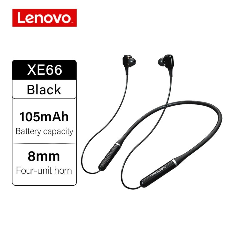 Lenovo%20XE66%20Pro%20Wireless%20Headiss%20Bluetooth%20Eariss%20Sports%20Headset%20Magnetic%20Neckband%204%20Speakers%20Handfree%20Earbuds%20with%20Mic%20-%20Image%207
