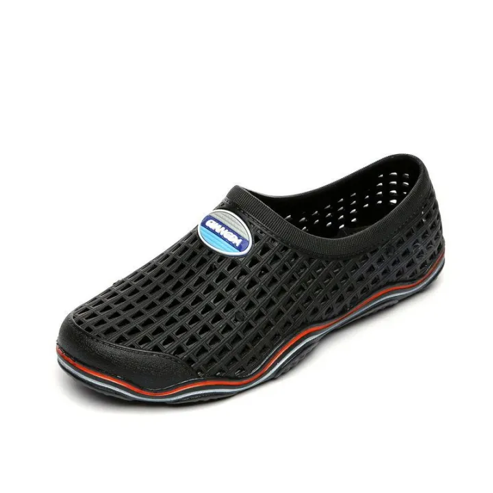 Hole%20Shoes%20Men's%20Summer%20Platform%20Beach%20Shoes%20Breathable%20Closed%20Toe%20Sandals%20Plastic%20Net%20Lovers%20Shoes%20Non-Slip%20Cover%20Closed-Toe%20Slippers%20-%20Image%209