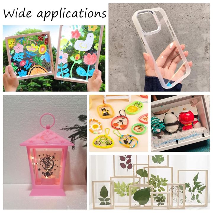 5%20Pcs%20Clear%20PVC%20Sheets%20Protection%20Transparent%20A4%20Plastic%20DIY%20Craft%20-%20Image%204