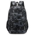 Trendy Nylon Versatile Backpack Grey Green Blue Khaki Large Capacity School Student Backpack Washable Waterproof Travel Bag Unisex.