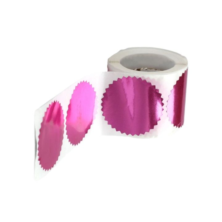 100/250PCS%2045mm%20Silver%20Golden%20Redness%20Certificate%20Wafer%20Company%20Seal%20Labels%20Stickers%20for%20Embossing%20Award%20-%20Image%202