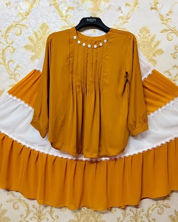 L.F.M%20Premium%202-Piece%20Cherry%20Georgette%20Kurta%20and%20Lace-Work%20Multi-Tiered%20Skirt%20Set%20%E2%80%93%20Customized%20Flare%20(100+%20inches)%20-%20Image%208