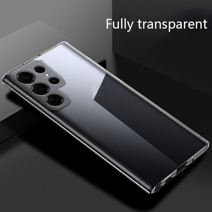 Tokifu%20For%20Samsung%20Galaxy%20S25%20S25+%20S25%20Ultra%20Back%20Cover%20Soft%20Casing%20Transparent%20TPU%20Simple%20Case%20Covers%20-%20Image%207