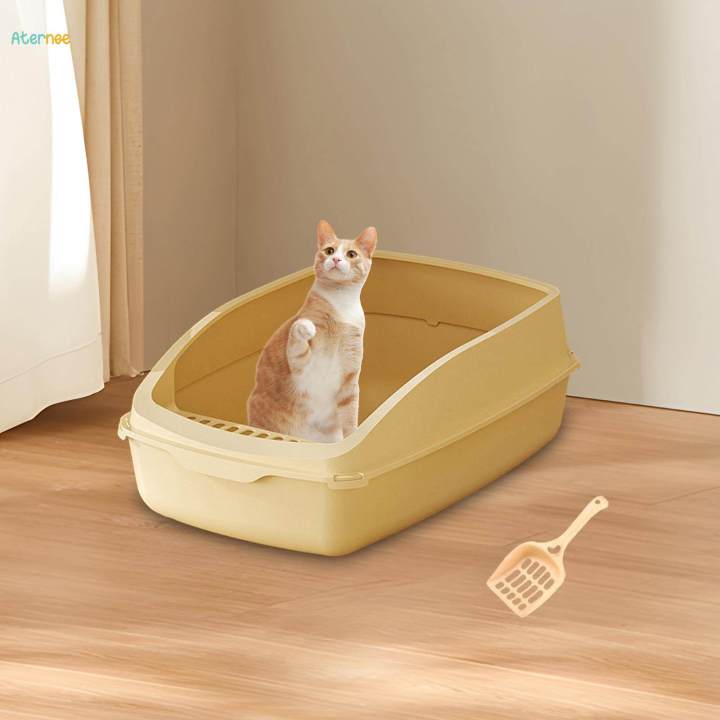 Cat%20Toilet%20Large%20for%20Medium%20Large%20Cats%20Small%20Pets%20Yellow%20-%20Image%203