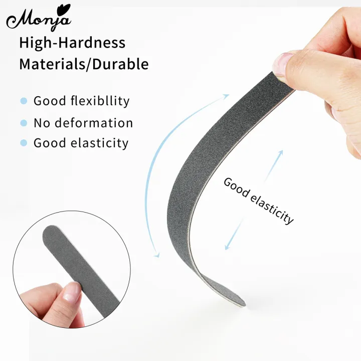 Monja%20Nail%20File%20Black%20100/180%20Grit%20Double%20Side%20Sandpaper%20Buffer%20Polishing%20Grinding%20Professional%20Manicure%20Pedicure%20Sanding%20Tools%20-%20Image%207