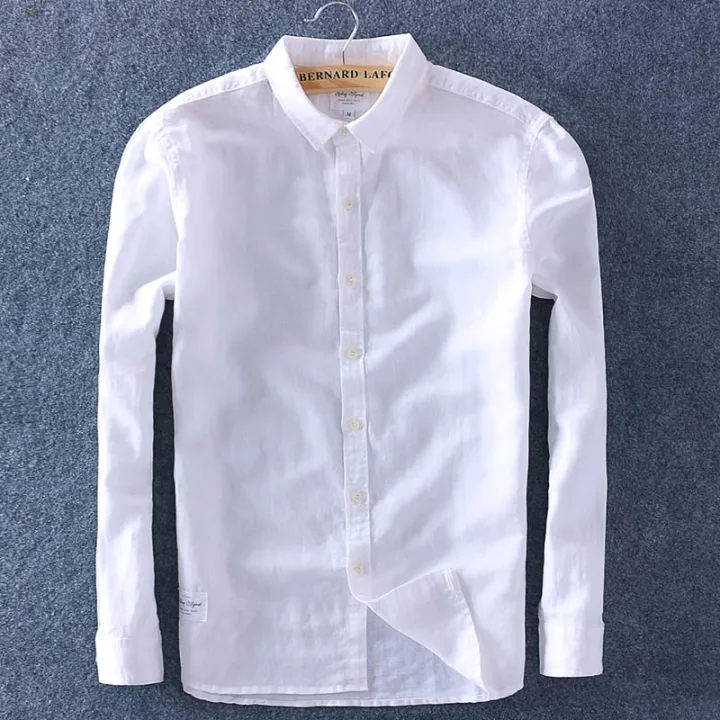 Schinteon%20Men%20Spring%20Summer%20Cotton%20Linen%20Shirt%20Slim%20Casual%20Long%20Sleeves%20Square%20Collar%20Comfortable%20Undershirt%20Male%203XL%204XL%20-%20Image%206
