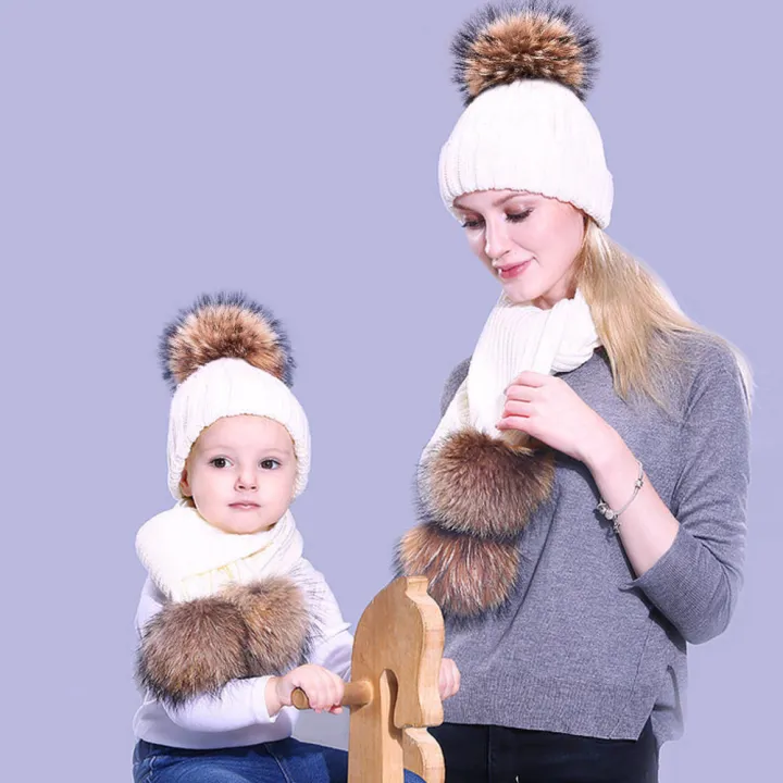 Women%20Winter%20Scarf%20Lady%20Shawls%20%20%20Pompom%20Scarves%20Thick%20Warm%20Headband%20Blanket%20Female%20Hat%20Scarf%20-%20Image%202