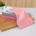 Baby Absorber Microfiber Fiber Small Square Hand Towel -16 * 26cm. 