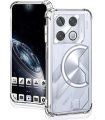 Infinix GT 10 Pro 5G (With 4 Sided Bit) Premium Silicone Case Crystal Clear Soft TPU Ultra-Thin Transparent Flexible Protective Mobile Phone Back Cover. 