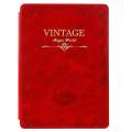 IPad Pro 10.5 Case [2017 Released] Kobwa Retro Premium PU Leather Old Book Style Folio Smart Case Cover with Slim Fit Magnetic Stand for Apple IPad Pro 10.5" Blue. 