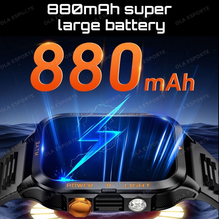 Fashions%20Outdoor%20Sport%20Smart%20Watch%20Men%20880mAh%20Large%20Battery%202.01%20HD%20Screen%20Fashion%20LED%20Flashlight%20Heart%20Rate%20Waterproof%20BT%20Calls%20Smartwatch%202025%20-%20Image%206