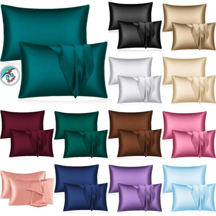 Silk Pillow Covers for Beauty Sleep – Frizz-Free Hair Overnight
