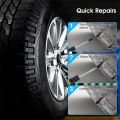 Geepact S Size 20PCS Tire Repair Rubber Screw Nail Vacuum Tyre Repair Set Tire Rubber Screws Puncture Repair Rubber Screw Nails Kit with Screwdriver for Motorcycles Cars Trucks Tubeless Tyre. 