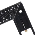 Multi Angle Measuring Ruler Right Angle Ruler Non Fall Off Compact Universal Combination High Accuracy with Clear Scale for Drawing. 