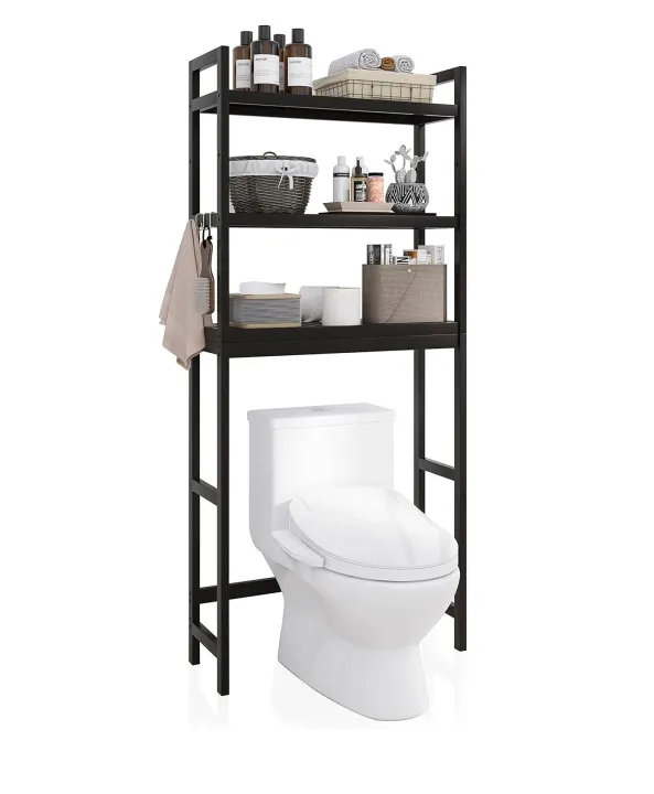 Freestanding%203-Tier%20Over-The-Toilet%20Organizer%20Rack%20%E2%80%93%20Waterproof%20Metal%20Bathroom%20Storage%20Shelf%20for%20Space-Saving%20-%20Image%203