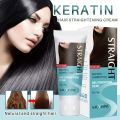 Hair Straightening Cream Is Gentle And Does Not Hurt The Scalp Keratin Cream Soften Hair Reduces Frizz And Split Ends. 