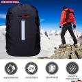 Waterproof Universal Light Weight Bag Pack Cover with Safety Buckle and Free Storage Bag- Black (BOGO- Buy 1 get One).