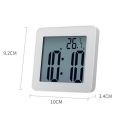 LKPCIGCXM Digital Bathroom Clocks Simple LCD Electronic Alarm Clock Waterproof Shower Watches Temperature Clocks Hanging Timer. 
