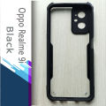 For Oppo Realme 9i - Transparent Silica Gel Matte ShockProof Slim Thin Back Cover Phone Case With Bumper. 