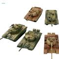 8x 1:72 Scale Tank Model Kits 4D for Educational Toy Children Boys Display. 