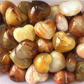 【Hannah Martin Store】Drop 1PC Medium Natural Red Carnelian Agate Crystal Heart Shaped Stones Healing Natural Stones and.