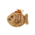 Girl headset bag purse wallet mini cable zipper doll fish snapper cute. 