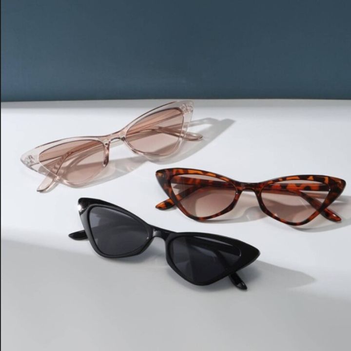 3%20Pairs%20Per%20Set%20Small%20Cat%20Eye%20Sunglasses%20Women%20Cute%20Skinny%20Cat%20Eye%20Eyewear%20Retro%20Vintage%20Narrow%20Cateye%20Sunglasses%20Set%20-%20Image%203