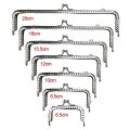 Metal Purse Frame Kiss Clasp Mini Vintage Bag Hardware Purse Clasp Frame Bag Kiss Clasp Lock Handle Bag Accessories. 