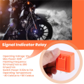2 Pin Motorcycle LED Turn Signal Indicator Flasher Relay 12V.