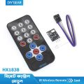 Infrared IR Wireless Remote Control Module Kits DIY Kit HX1838. 