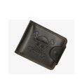 【Aesth Diary Store】（NEW）Anime One Piece Synthetic Leather Embossed With Luffy's Skull Mark Card Holder Purse Men Women Money Bag for Gift. 