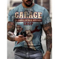Castrol Men's T-Shirt 3D Graphics Texaco Car Oil Pullover Fashion Summer Casual Top Sweatshirt Men's Clothing Harajuku T-Shir. 