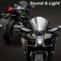 1/9 KAWASAKI H2R Ninja Toy Motorcycle Diecast Metal Large Size Model Super Racing Sound Light Collection Gift For Boy Children. 