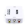 HDMI to AV 1080P Converter HDMI to RCA Audio Video CVBS Adapter - White. 
