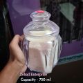 Acrylic Storage Airtight Jar 750 Ml - Keep Your Kitchen Organized With This Clear Acrylic Food Storage Jar. Ideal For Storing Sugar - Salt Tea - Spices - Herbs And Condiments. 