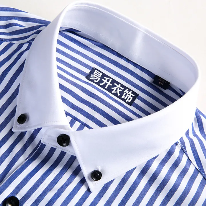 Quality%20all%20cotton%20striped%20long%20sleeved%20shirt,%20versatile%20business%20and%20casual%20men's%20top,%20cardigan%20shirt%20-%20Image%203