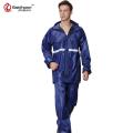 Rain Coat With Trouser - Dark blue.