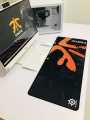 FNATIC Gaming Mouse Pad Extended Size 700*300*3mm For Keyboard & Mouse - Stitched Edge - Speedy Movement - Rubber Base Anti Slip - Optimized For All Gaming Mouse Sensors - Mouse Pad. 