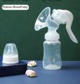 Portable Manual Breastfeeding Pump Set-BPA Free. 
