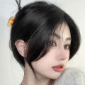 【Top Picks】 1Pair Middle Part Bangs Fringe Synthetic Hairpiece Clip-In Layor. 