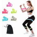 Resistance Bands Skin Friendly Resistance Fitness Exercise Loop Bands With 5 Strength Levels Great For Yoga Pilates Training Physio Therapy Stretching Home Gym Women & Men Workout - Gym Equipment. 