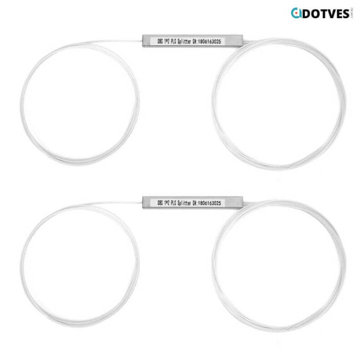 Fiber DBC 1x2 PLC Splitter, For Network