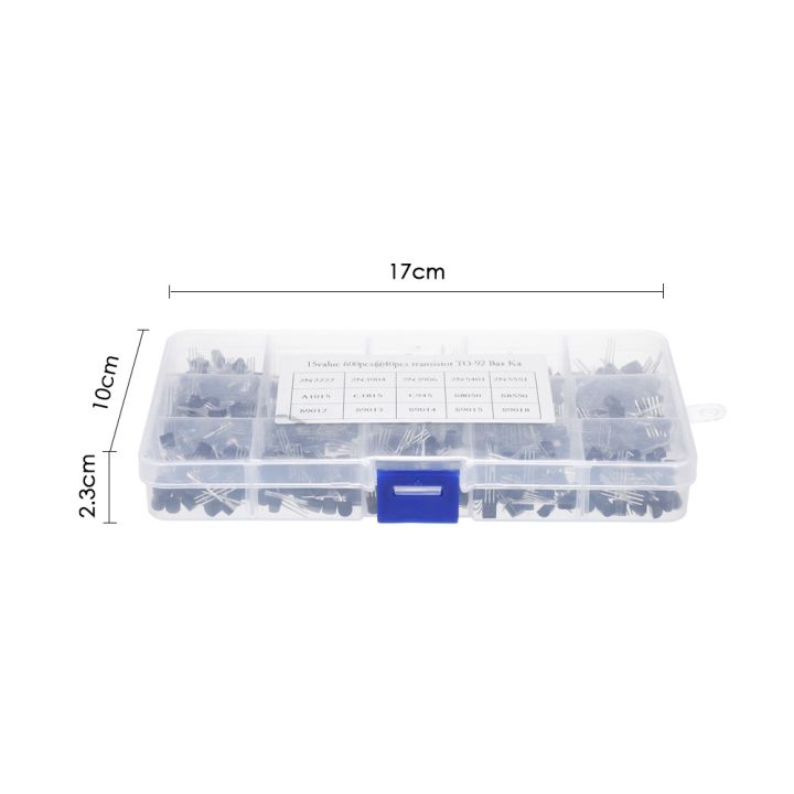 KOGEEK%20600pcs%20Transistors%20Pack%20Transistor%20Assortment%20Kit%20with%20Storage%20Box%20-%20Image%207
