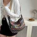 Fashionable Retro Crossbody Bag New Ethnic Style Single Shoulder Tote Bag Cherry Super Store.