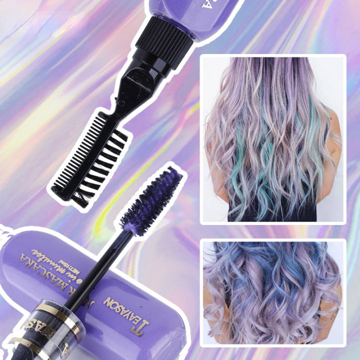 Disposable%20Hair%20Colour%20Dye%20Temporary%20Hair%20Dye%20Mascara%20Dual%20Purpose%20Washable%20Hair%20Coloring%20Cream%20DIY%20Dying%20Hairstyle%20Supplies%20-%20Image%203