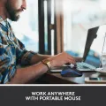 Logitech M185 Wireless Mouse, 2.4GHz with USB Mini Receiver, 12-Month Battery Life, 1000 DPI Optical Tracking, Ambidextrous PC / Mac / Laptop. 