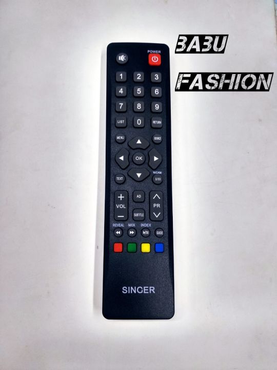 Singer LED ALL IN ONE MASTER REMOTE - ALL SINGER TV REMOTE