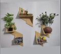 L Shape Wall Shelf Shelf Adhesive Punch Free ,wall Decorative Shelf. ( 5 Pcs Stand ) Waterproof & Premium Quality. 